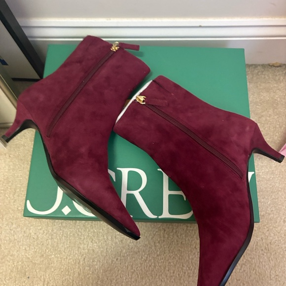 J. CREW STEVIE ANKLE BOOTIES- NEW - Picture 2 of 8